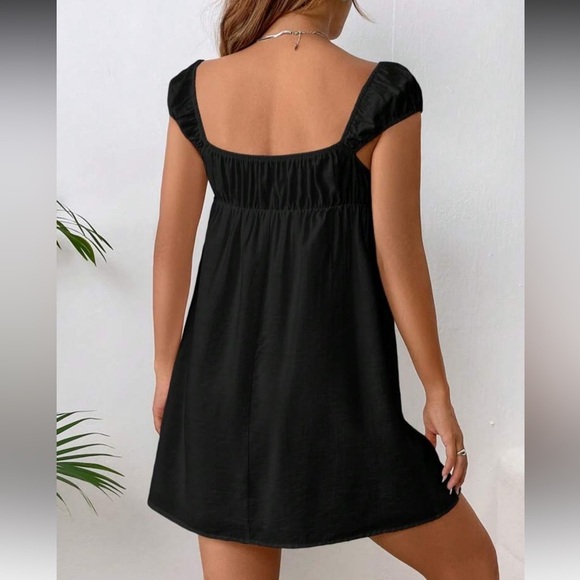 💖(2 for $15)💖 Black Sundress - Picture 6 of 9